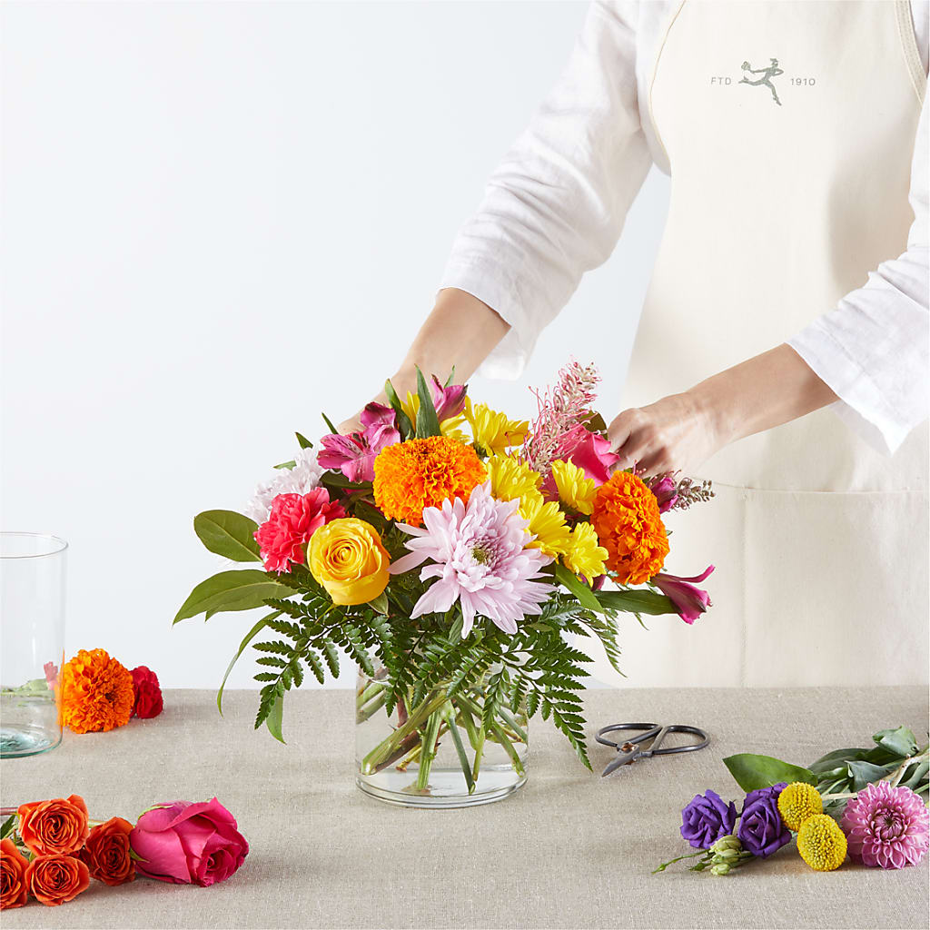 Feast of Color – A Florist Original – VASEFUL FLOWERS & GIFTS, Princeton NJ