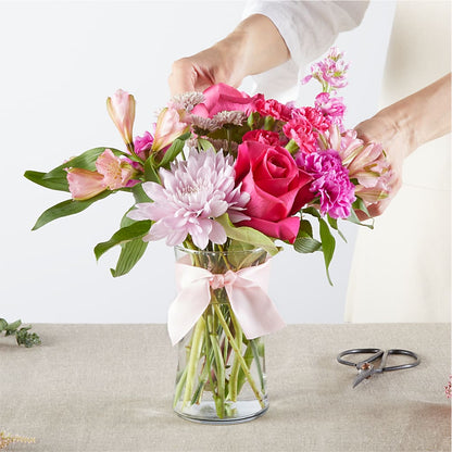 Pink Ribbon - A Florist Original – VASEFUL FLOWERS & GIFTS, Princeton NJ
