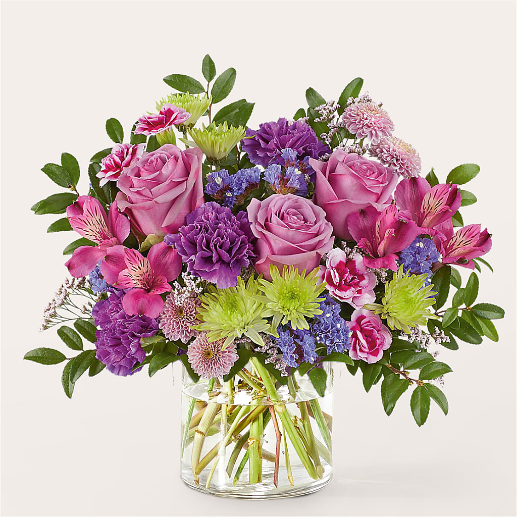 Glass Half Full Bouquet – VASEFUL FLOWERS & GIFTS, Princeton NJ