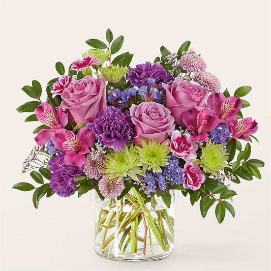 Glass Half Full Bouquet – VASEFUL FLOWERS & GIFTS, Princeton NJ