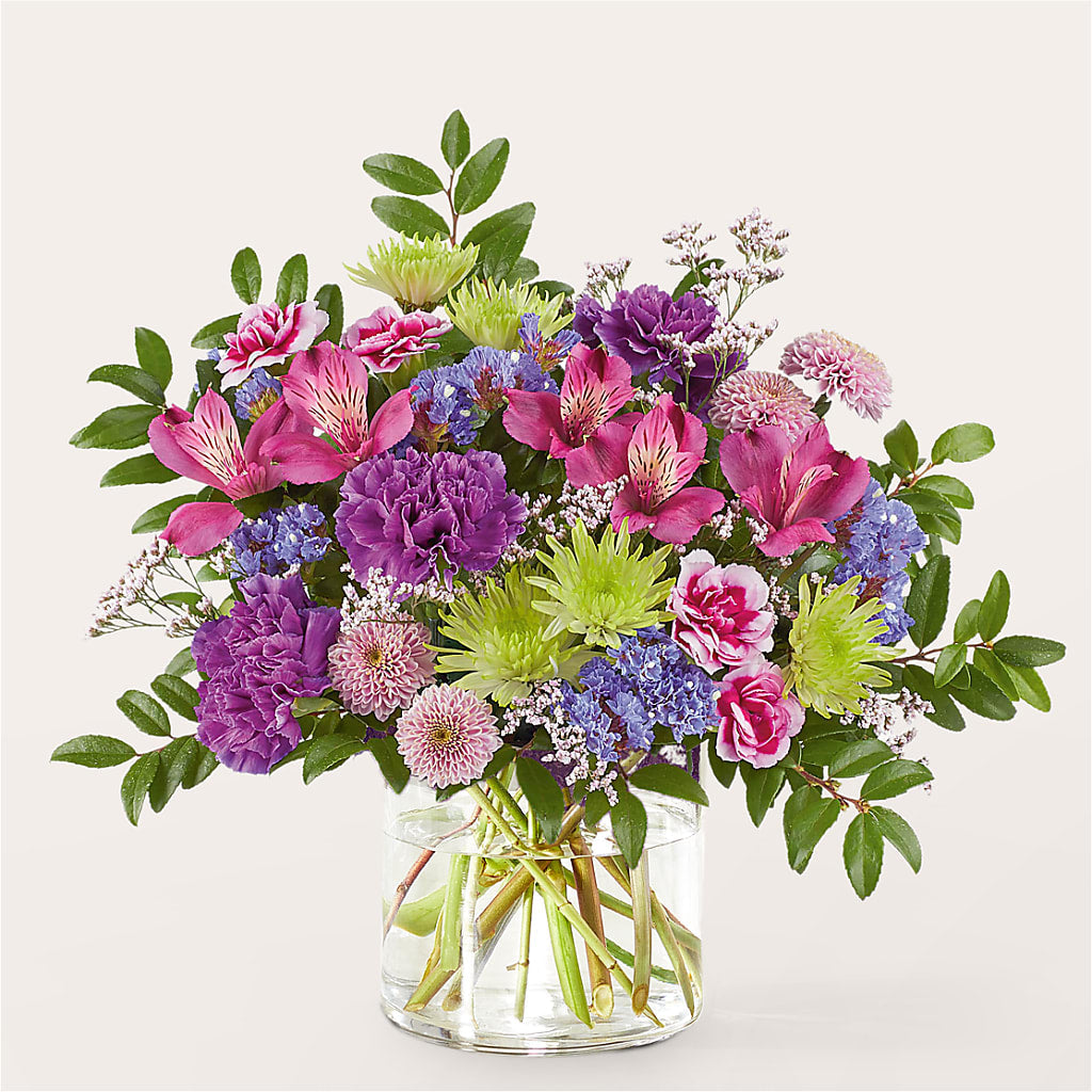 Glass Half Full Bouquet – VASEFUL FLOWERS & GIFTS, Princeton NJ