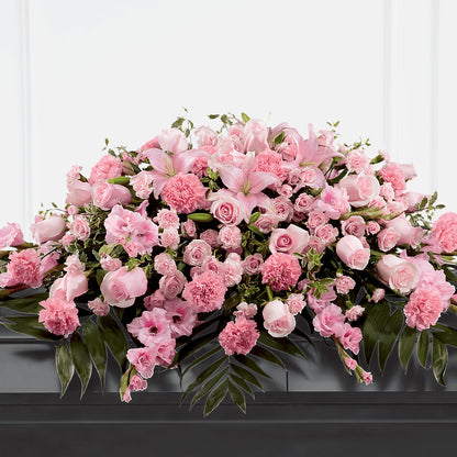 Garden of Comfort Casket Spray (Standard) – VASEFUL FLOWERS & GIFTS, Princeton NJ