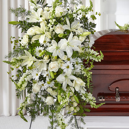 Loving Thoughts Standing Spray – VASEFUL FLOWERS & GIFTS, Princeton NJ