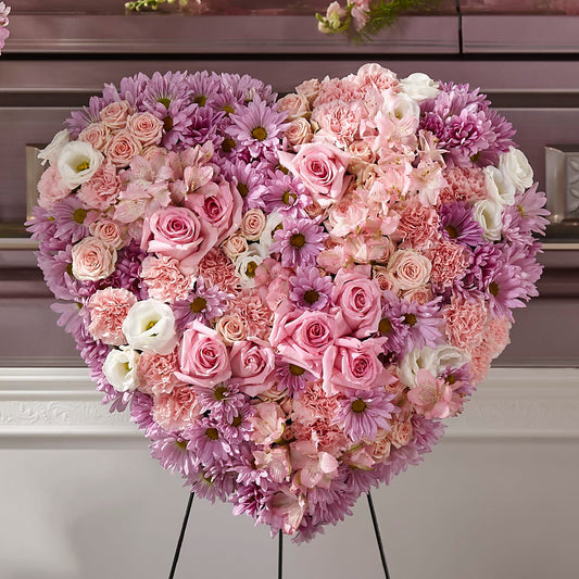 Heaven's Light Heart – VASEFUL FLOWERS & GIFTS, Princeton NJ