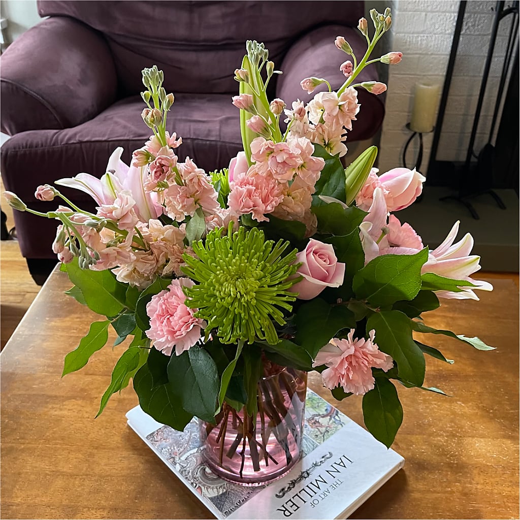 Pretty in Pink Bouquet – VASEFUL FLOWERS & GIFTS, Princeton NJ