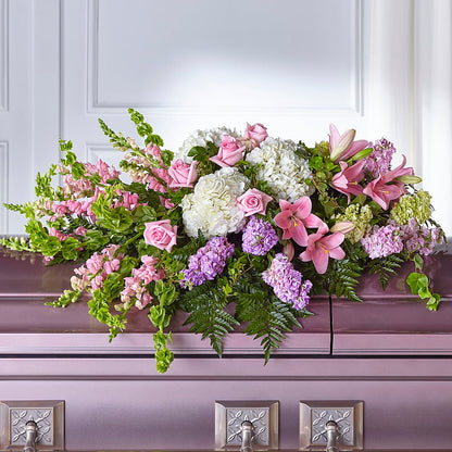 Life's Gratitude Casket Spray – VASEFUL FLOWERS & GIFTS, Princeton NJ