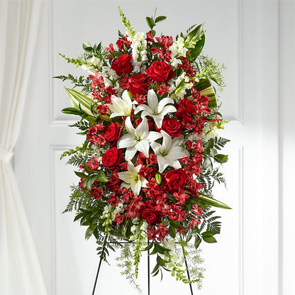Everlasting Memory Standing Spray – VASEFUL FLOWERS & GIFTS, Princeton NJ