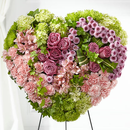 Heartwarming Standing Heart – VASEFUL FLOWERS & GIFTS, Princeton NJ