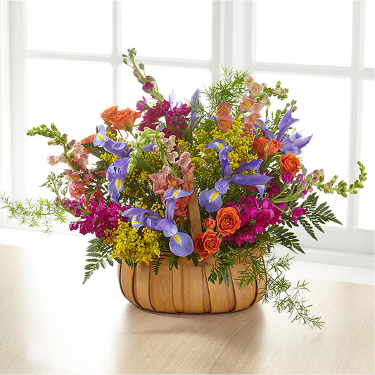 Garden of Life Basket – VASEFUL FLOWERS & GIFTS, Princeton NJ
