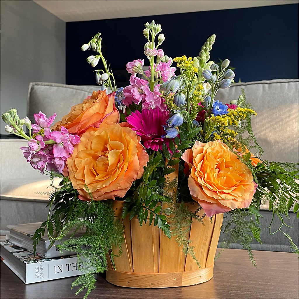 Garden of Life Basket – VASEFUL FLOWERS & GIFTS, Princeton NJ