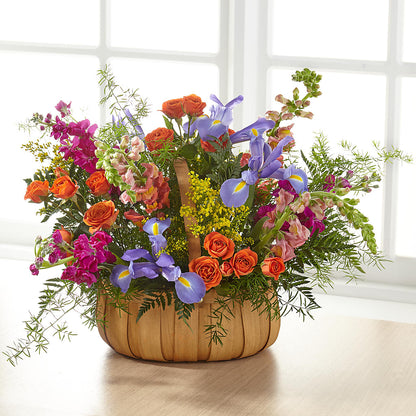 Garden of Life Basket – VASEFUL FLOWERS & GIFTS, Princeton NJ