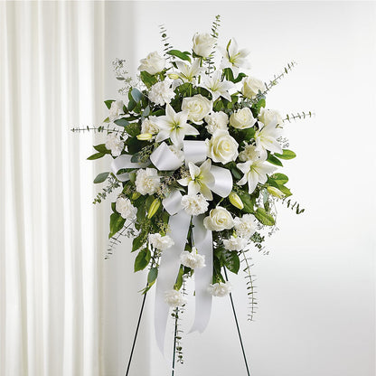 With Care Standing Spray – VASEFUL FLOWERS & GIFTS, Princeton NJ