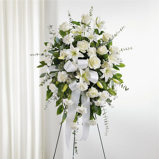 With Care Standing Spray – VASEFUL FLOWERS & GIFTS, Princeton NJ