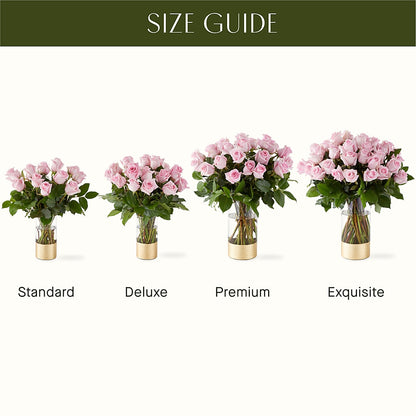 Picture Perfect Pink Rose Bouquet – VASEFUL FLOWERS & GIFTS, Princeton NJ