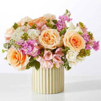 Paradise Bouquet with Ivory Vase – VASEFUL FLOWERS & GIFTS, Princeton NJ