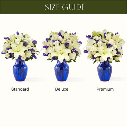 Sapphire Rush Bouquet – VASEFUL FLOWERS & GIFTS, Princeton NJ
