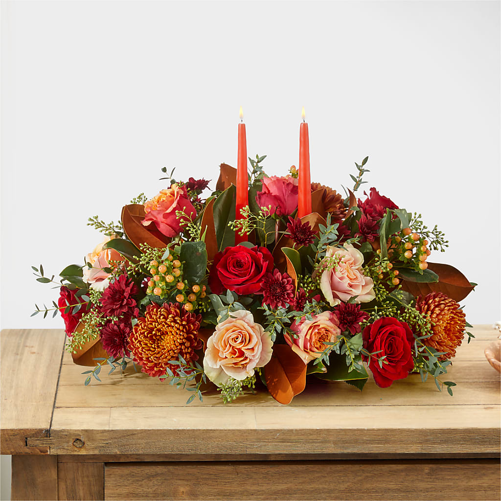 Gather Near Centerpiece – VASEFUL FLOWERS & GIFTS, Princeton NJ