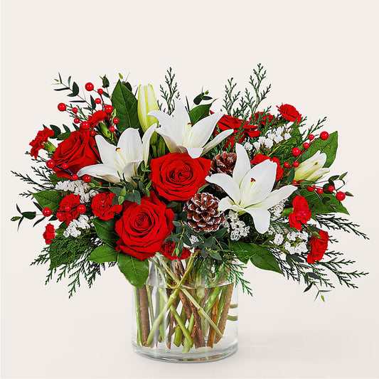 Best in Snow Bouquet – VASEFUL FLOWERS & GIFTS, Princeton NJ