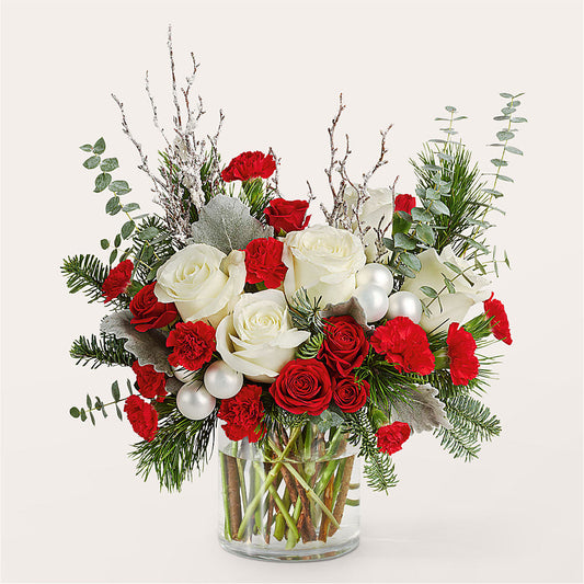 Trimming the Tree Bouquet – VASEFUL FLOWERS & GIFTS, Princeton NJ