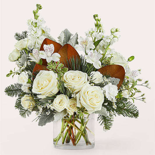 Fresh Snowfall Bouquet – VASEFUL FLOWERS & GIFTS, Princeton NJ