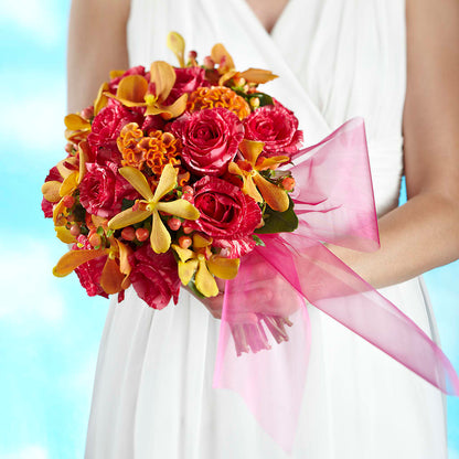 Brilliant Shades of Love Bouquet – VASEFUL FLOWERS & GIFTS, Princeton NJ